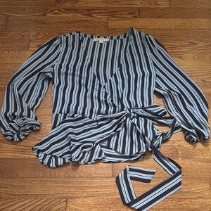 LOFT Wrap Blouse